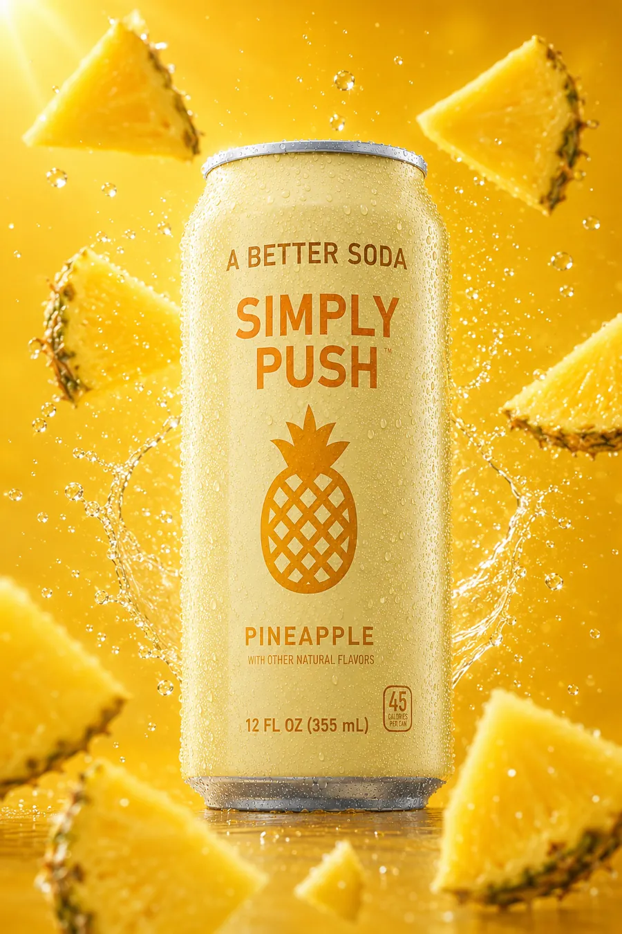 Simply Push Pineapple can